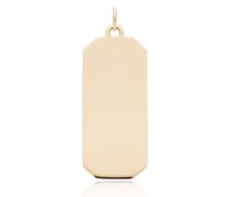 18kt 'XL' Gelbgoldanhänger