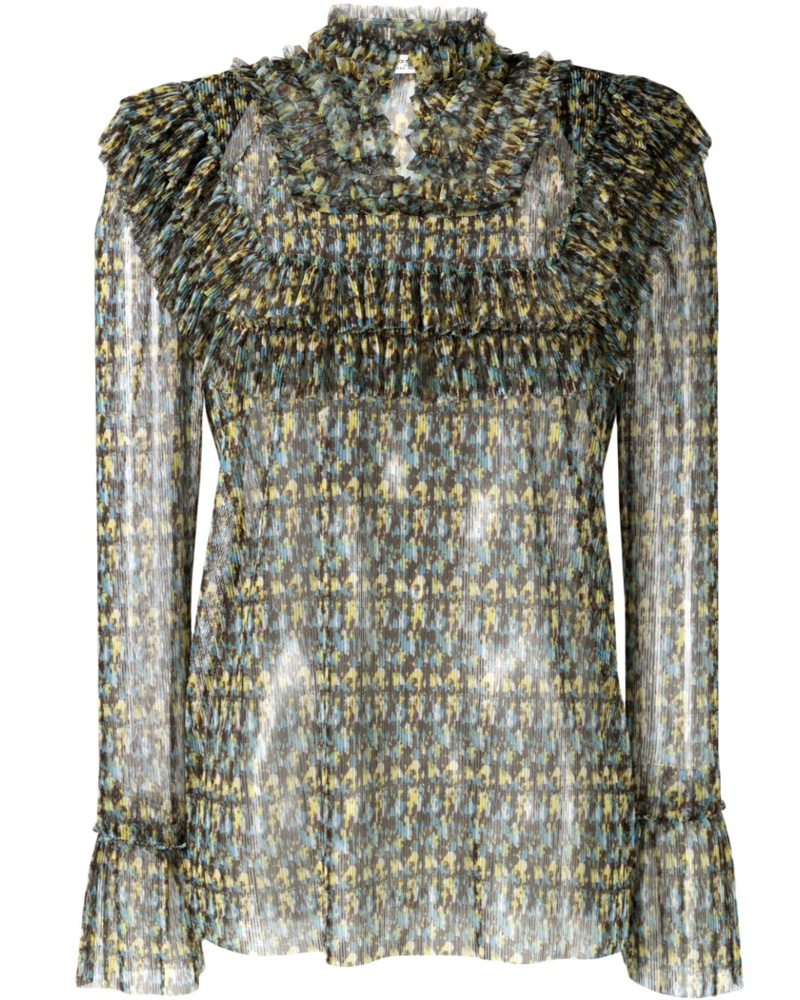 Philosophy Di Lorenzo Serafini Damen Bluse mit Rüschen