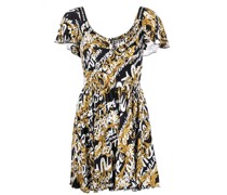 Minikleid mit Logo-Print