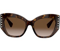 Verzierte Cat-Eye-Sonnenbrille