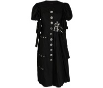 Midikleid mit Puffärmeln