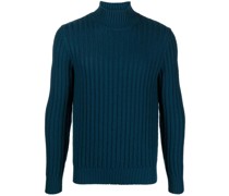 Gerippter Pullover