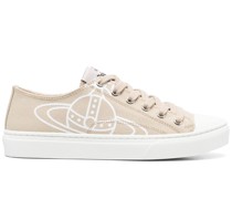 Sneakers mit Logo-Print