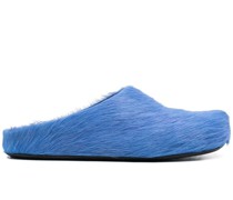 Slipper mit Pelzbesatz