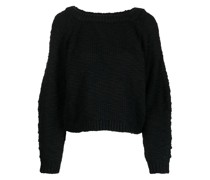 Grob gestrickter Pullover