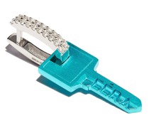 18kt Key Weißgoldohrring