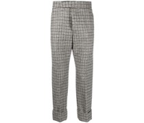 Hose mit Hahnentrittmuster