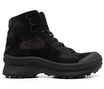 Hiking-Boots mit Kontrasteinsätzen