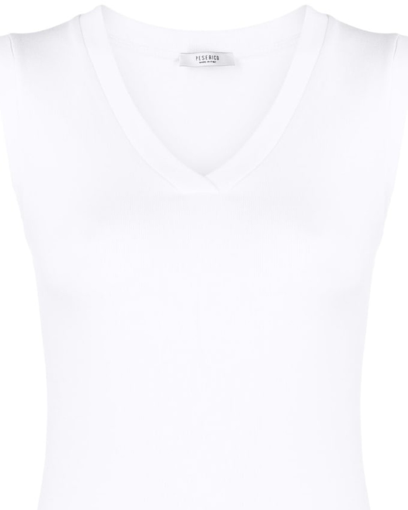 Peserico Damen Tanktop mit V-Ausschnitt