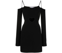 Minikleid aus geripptem Strick