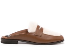 Gail Shearling-Mules