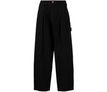 STORY mfg. Hose mit Patchwork-Detail