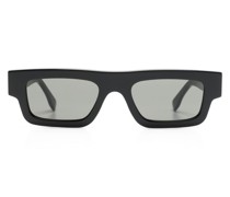 Sonnenbrille mit eckigem Gestell