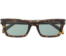 Sonnenbrille mit eckigem Gestell