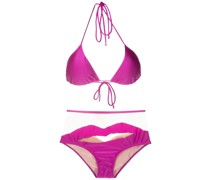 Bikini mit Lippen