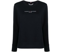Sweatshirt mit Logo-Stickerei