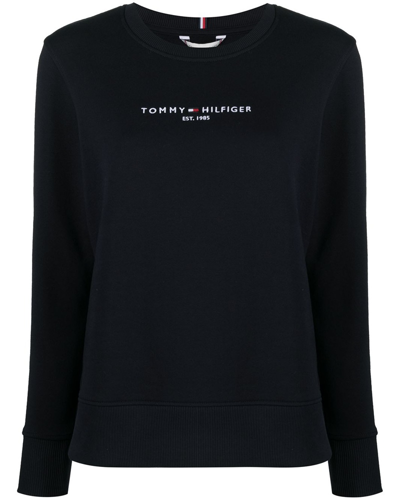 Tommy Hilfiger Damen Sweatshirt mit Logo-Stickerei
