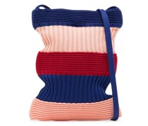 Gerippte Strata Schultertasche