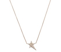 18kt Mama Rotgoldhalskette mit Diamanten