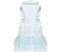 Trägerloses Minikleid