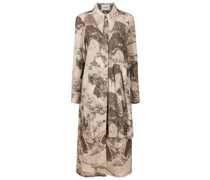 Midikleid mit Jacquardmuster