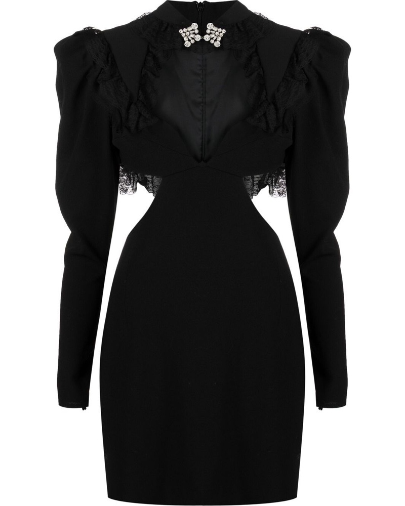 Alessandra Rich Damen Kleid mit Cut-Outs