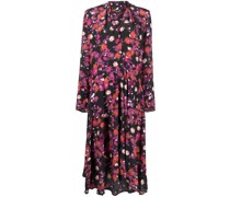 Kleid mit Blumen-Print