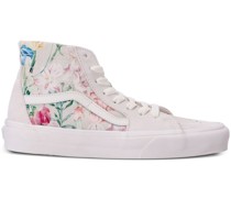 Sneakers mit Blumen-Print