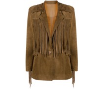 Blazer mit Fransen