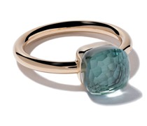 18kt kleiner 'Nudo' Rot- und Weißgoldring