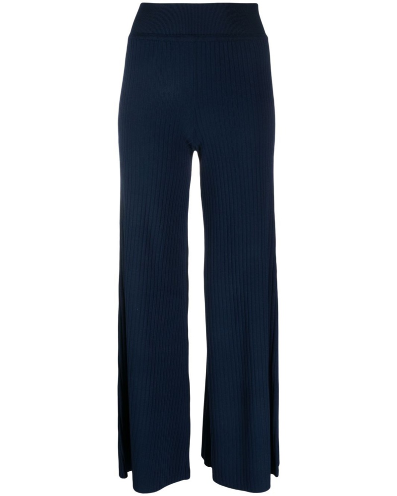 Live The Process Damen Gestrickte Hose mit weitem Bein