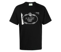 T-Shirt mit Wiccan Ring-Print