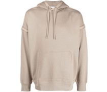 Hoodie mit Logo-Stickerei