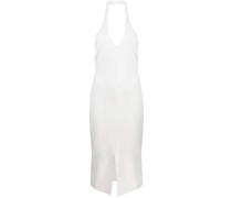 Neckholder-Kleid mit Cut-Out