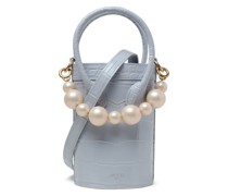 Beuteltasche mit Perlen
