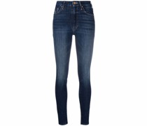 Skinny-Jeans mit hohem Bund