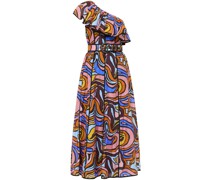 Calla One-Shoulder-Midikleid