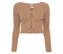 Macau Cropped-Cardigan aus Bio-Baumwolle