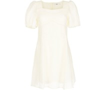 Jacquard-Midikleid mit Blumenmuster
