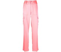 Satinhose mit weitem Bein
