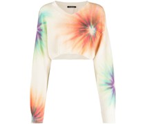 Pullover mit abstraktem Print