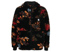 Fleecejacke mit Kapuze
