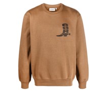 Sweatshirt mit Logo-Print