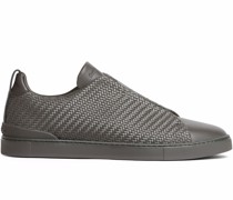 Sneakers mit Webmuster
