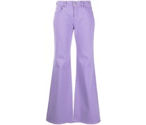 P.A.R.O.S.H. Halbhohe Wide-Leg-Jeans