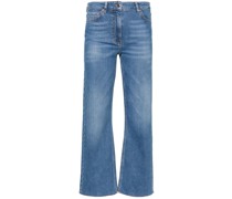 Halbhohe Bruni Cropped-Jeans