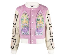 Namesake Collegejacke mit Stickerei