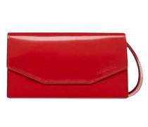 Schultertasche mit Gancini-Muster