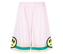Bermudas mit Smiley-Print