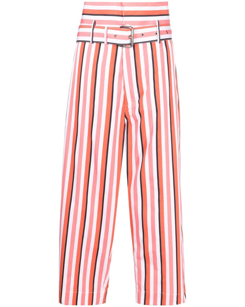 PLAN C Damen Cropped-Hose mit hohem Bund PLAN C Damen Cropped-Hose mit hohem Bund